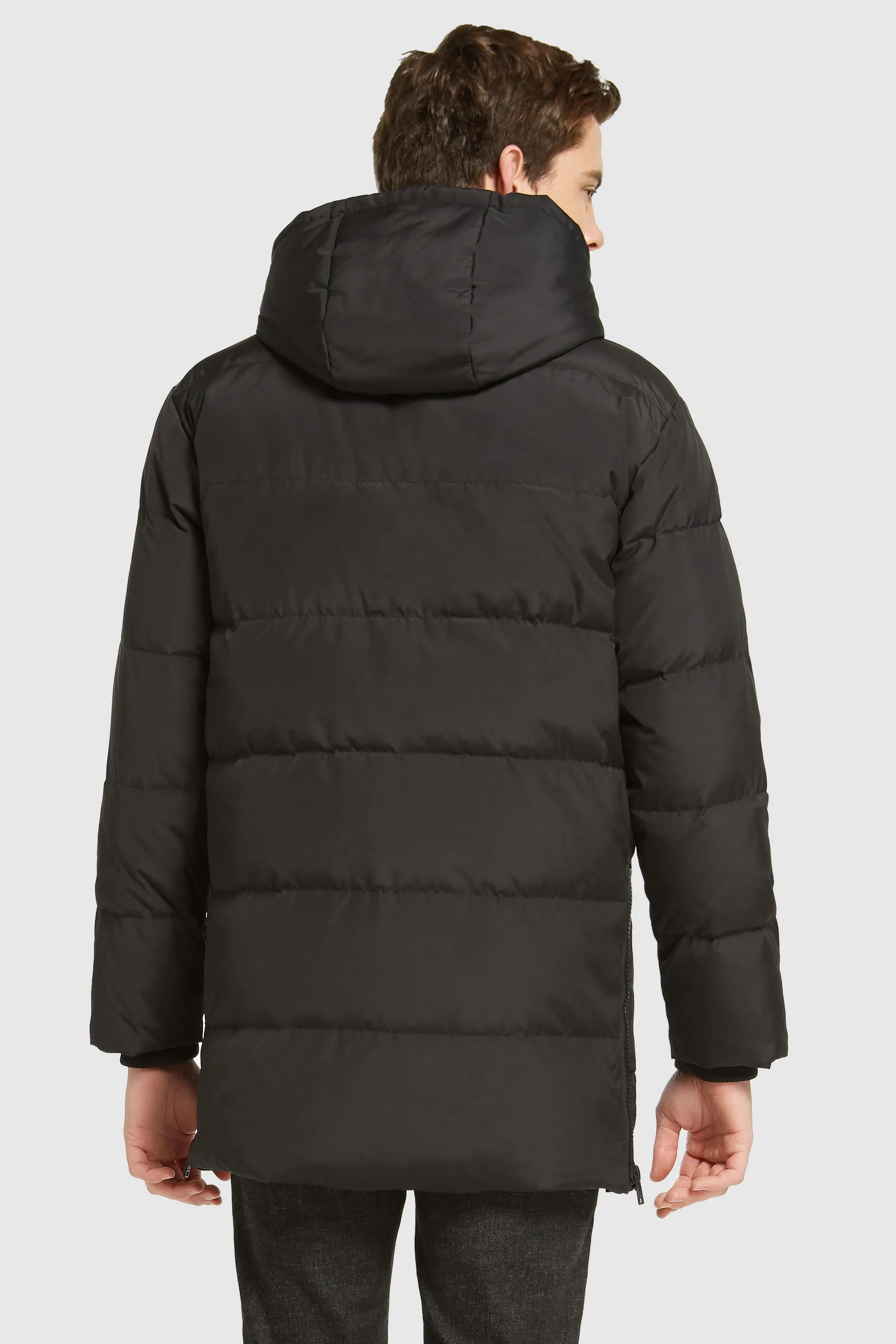 092 Classics Hooded Thickened Down Jacket