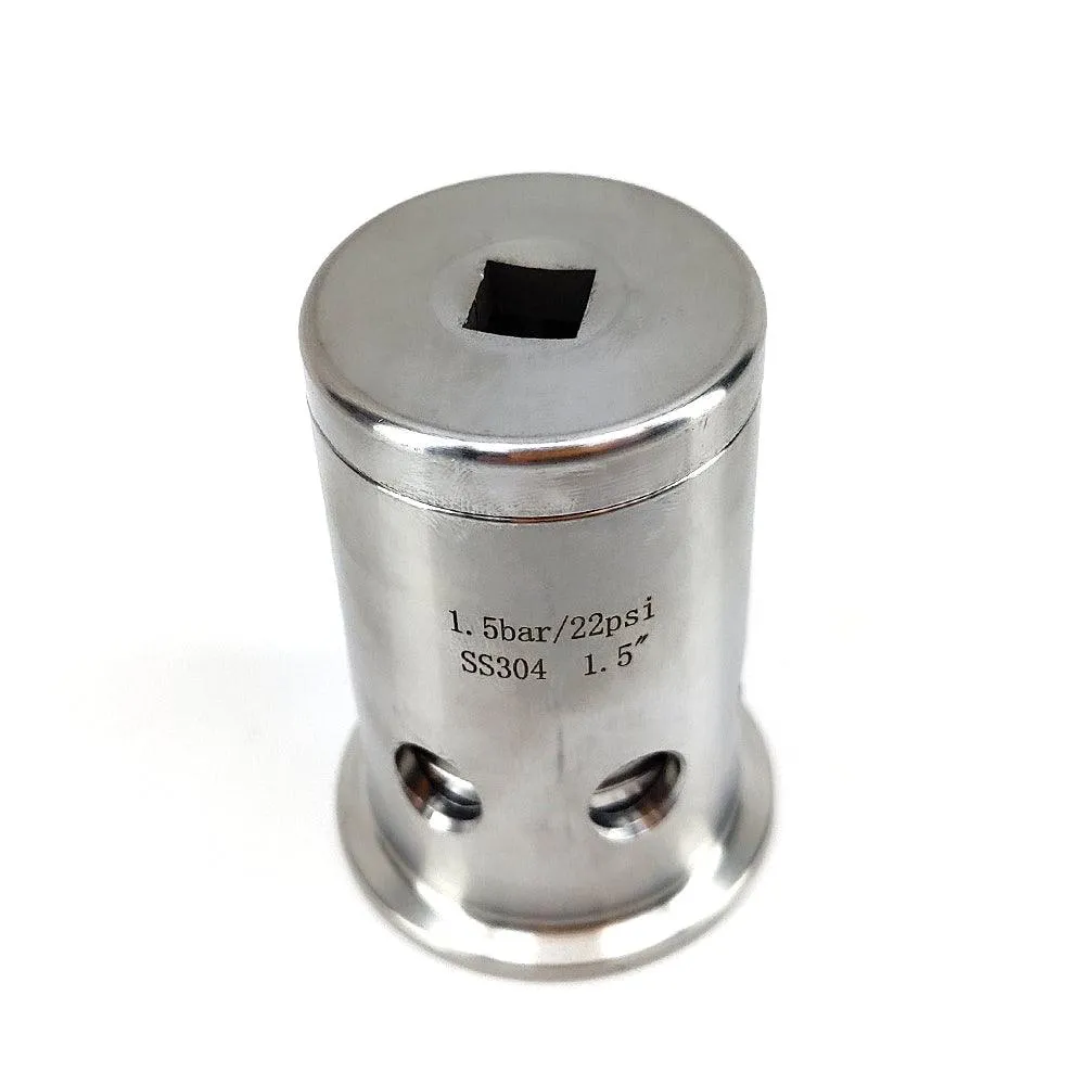 1.5 Inch TC - Pressure and Vacuum Relief Valve (1.5BAR-22psi)