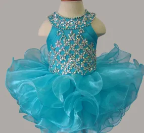 16 color ---Infant/toddler/baby/children/kids Girl's Pageant Dress