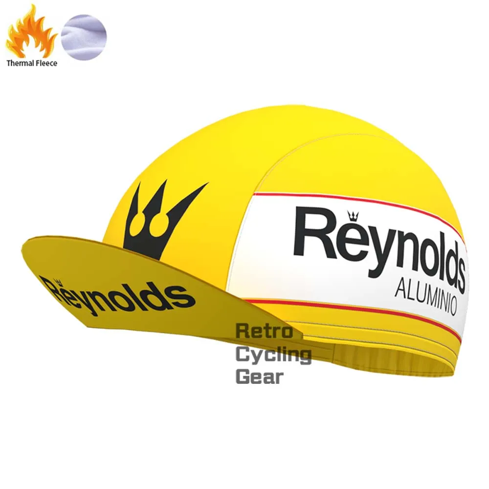 1990s yellow Reynolds Retro Cycling Cap