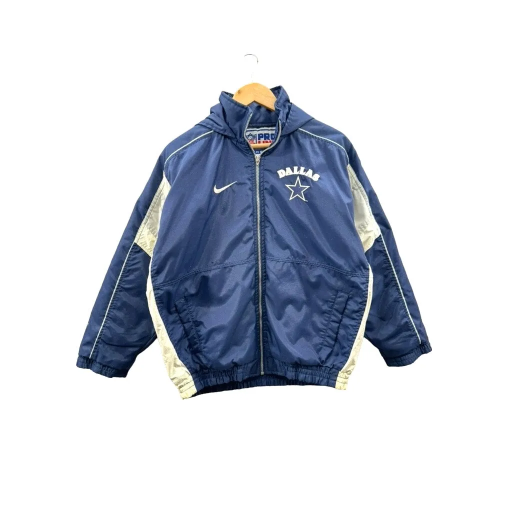 2000's Nike NFL Pro Line Authentic Dallas Cowboys Youth Jacket