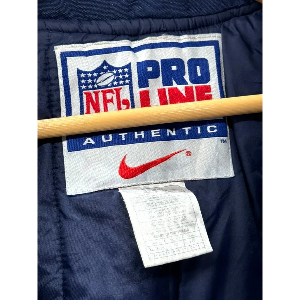 2000's Nike NFL Pro Line Authentic Dallas Cowboys Youth Jacket