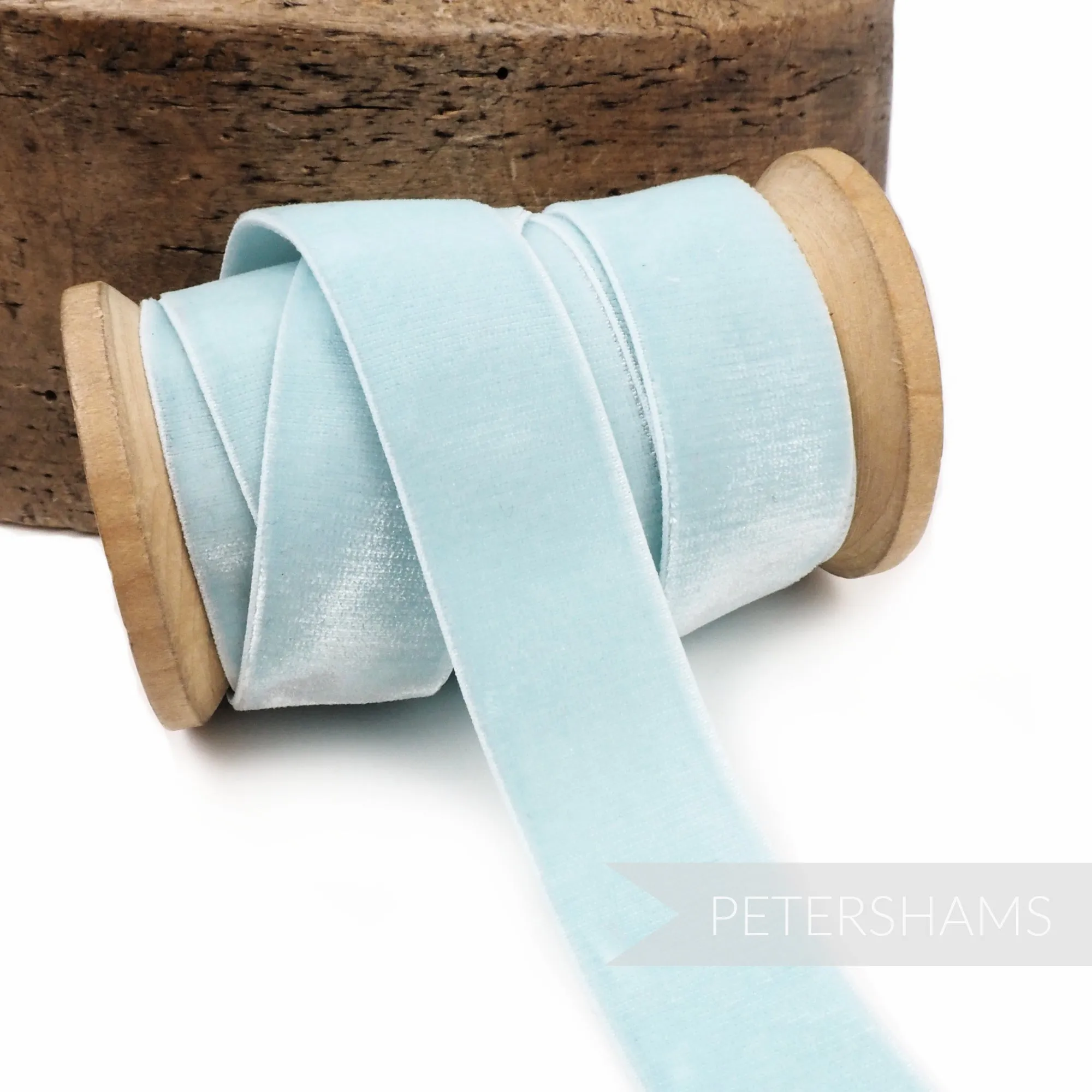 23mm Elastic Stretch Velvet Ribbon - 1m