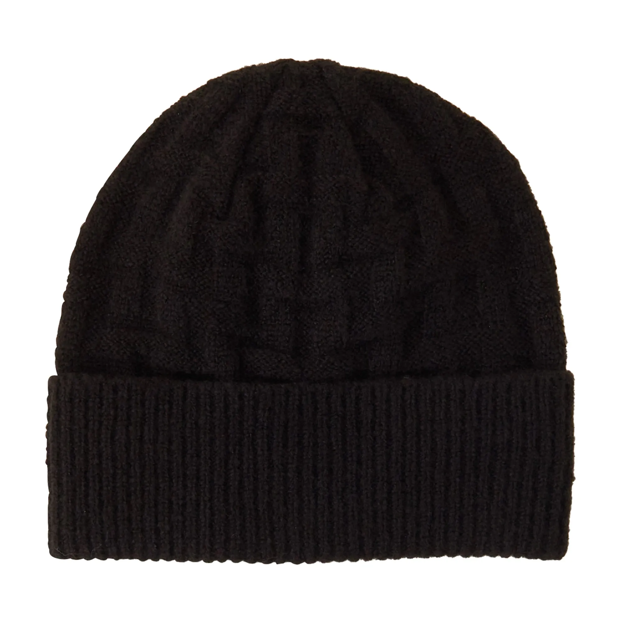 Accessorize London Women's Geometric Knit Beanie Black