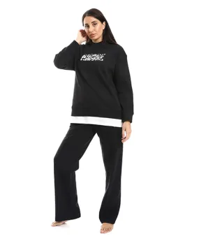 Active Pajama For Women - Black