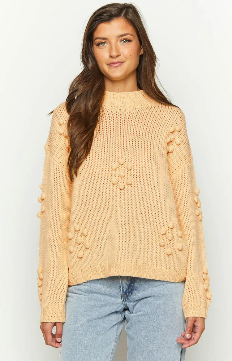 Andrina Yellow Knit Jumper