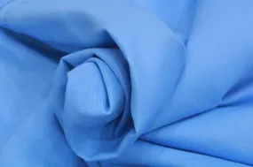 Arctic Blue Plain Premium Linen Fabric