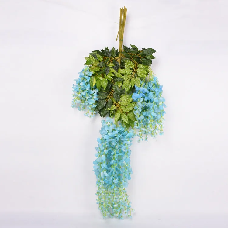 Artificial Flower Artificial Plant Wisteria Hanging Basket