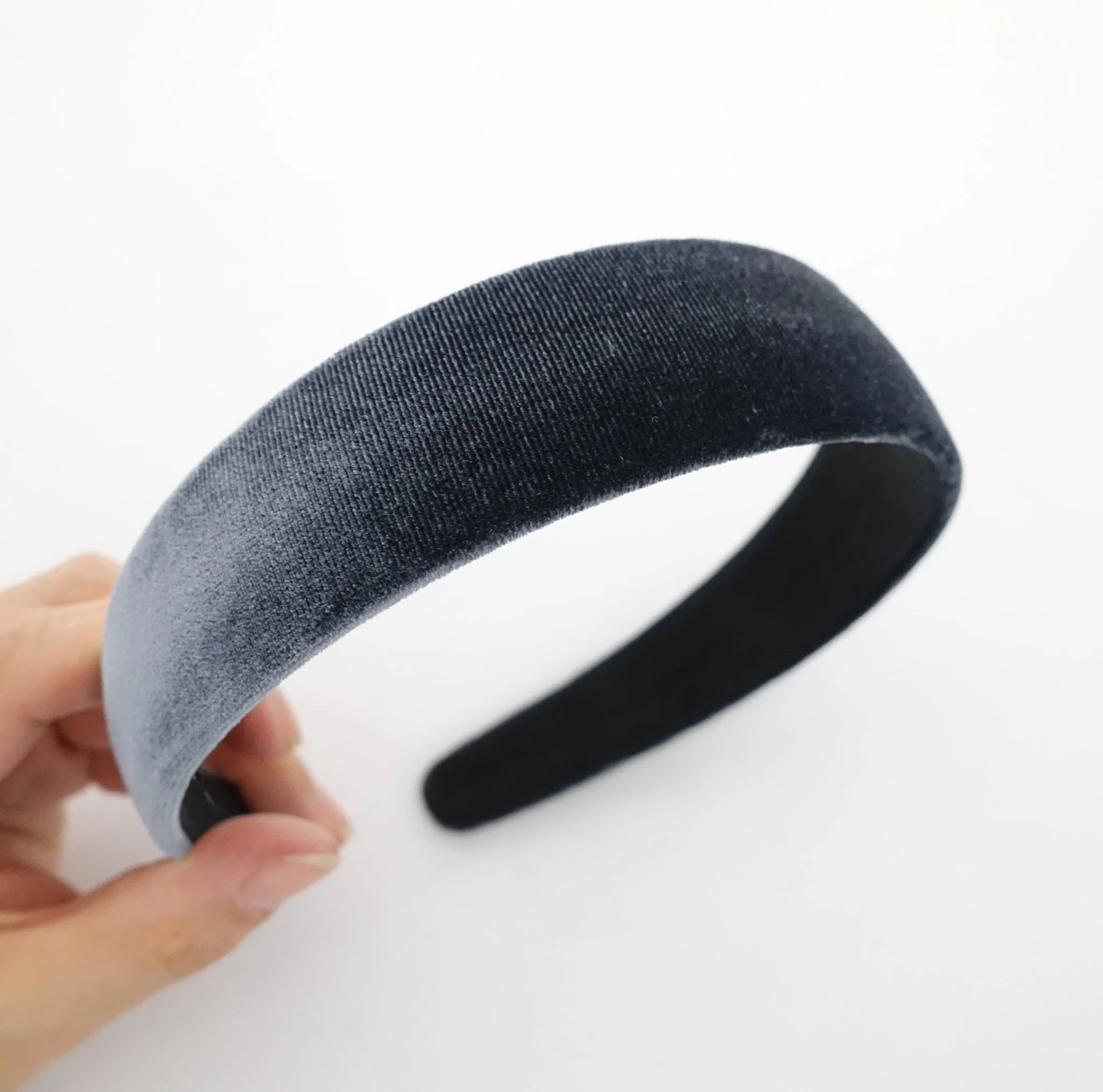 basic velvet fashion hairband for women