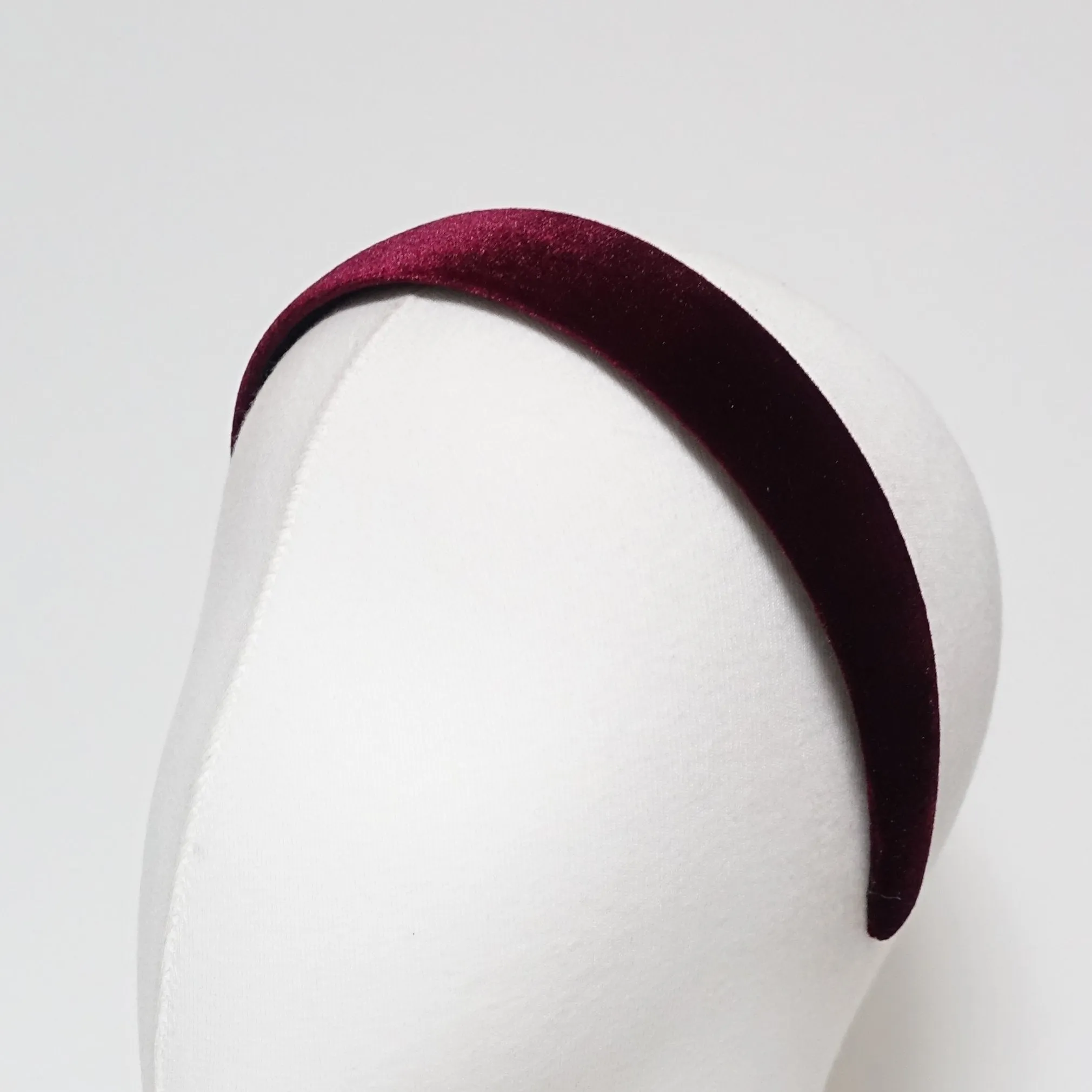 basic velvet fashion hairband for women