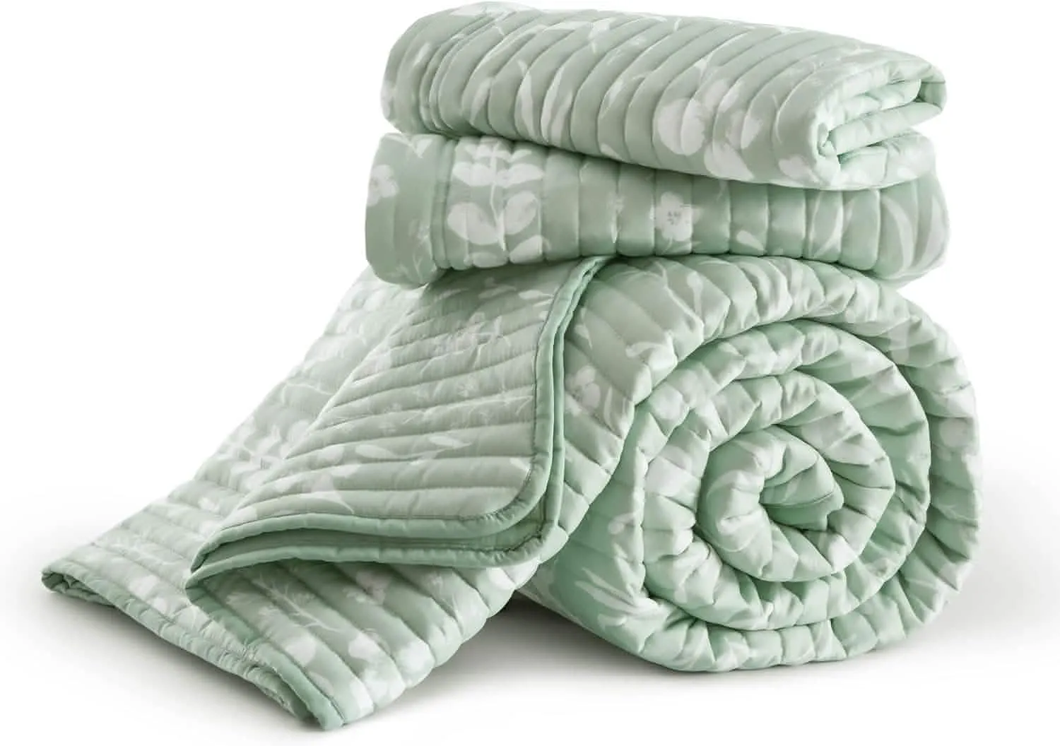 Bedsure Botanical Quilt Set