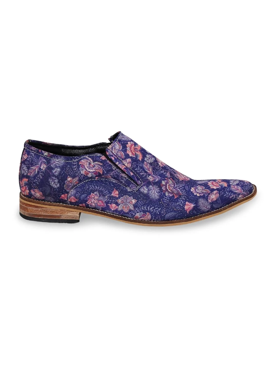 Blue Flower Child Loafers