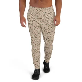 Brown Jungle Adventure Men's Street Joggers