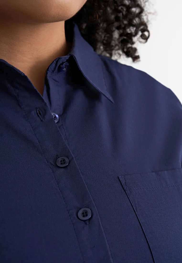 Bryce Basic Cotton Button Shirt