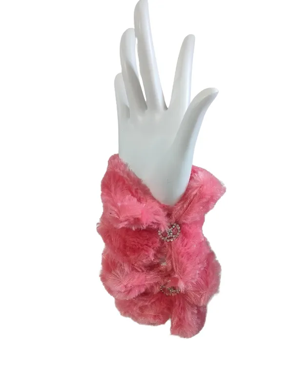 Bunny Fur Cuffs