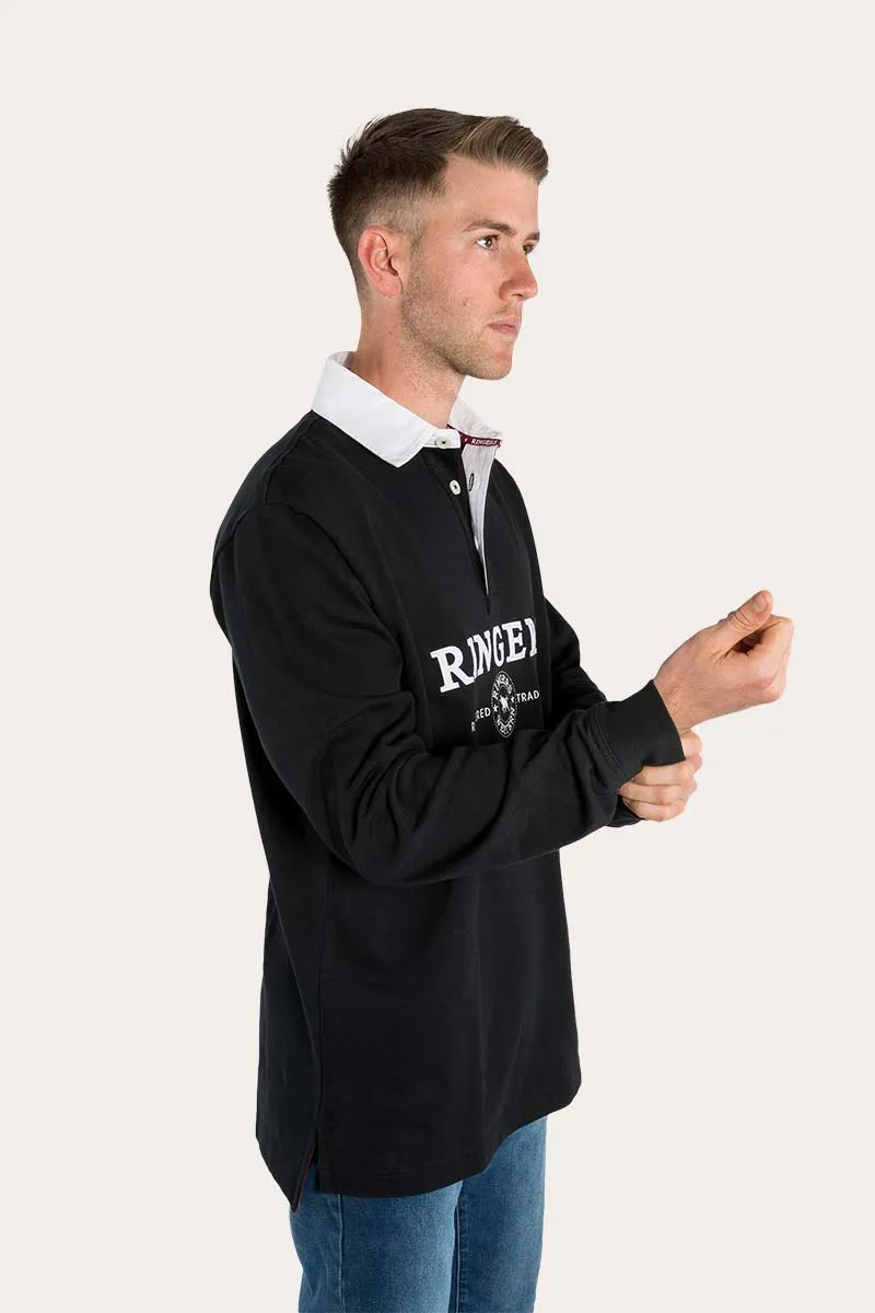 Burton Mens Rugby Jersey - Black / White