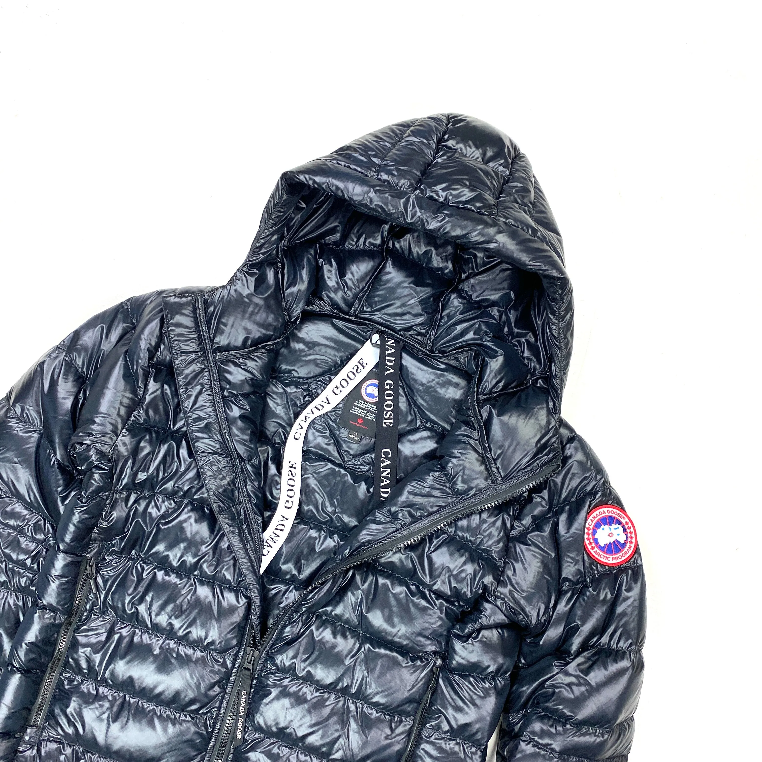 Canada Goose Down Filled Black Puffer Jacket