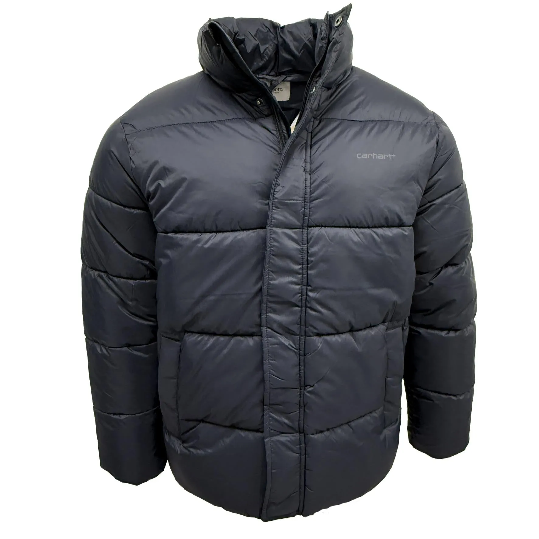 Carhartt WIP Mens Doville Water Repellent Puffer Jacket Navy