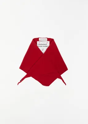 Cashmere Nylon n°35 Bandana Scarf — Pepper