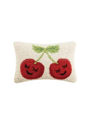 Cherries Hook Pillow