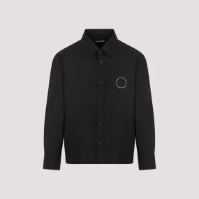 CRAIG GREEN Black Cotton Circle Shirt