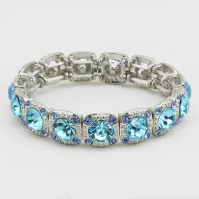 Crystal Rhinestone Stretch Bracelet