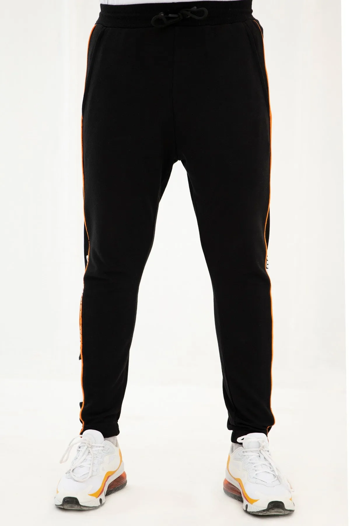 Cut and Sew Black Trouser - W21 - MTR022R