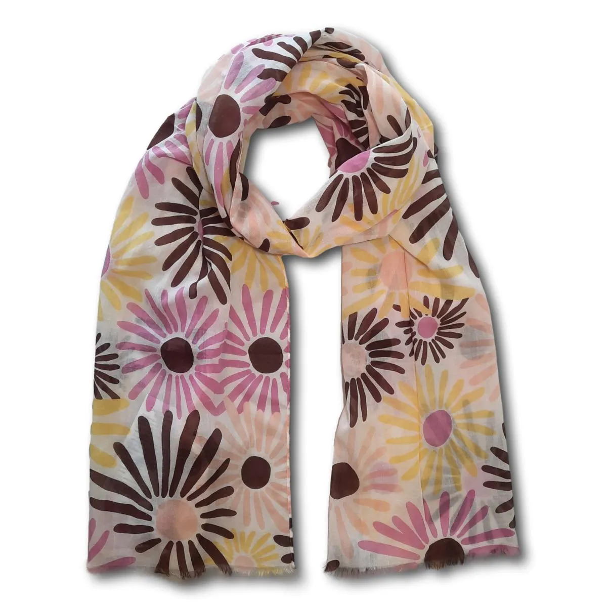 Daisy Printed Scarf