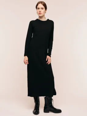 Daniela Rib Dress - Black