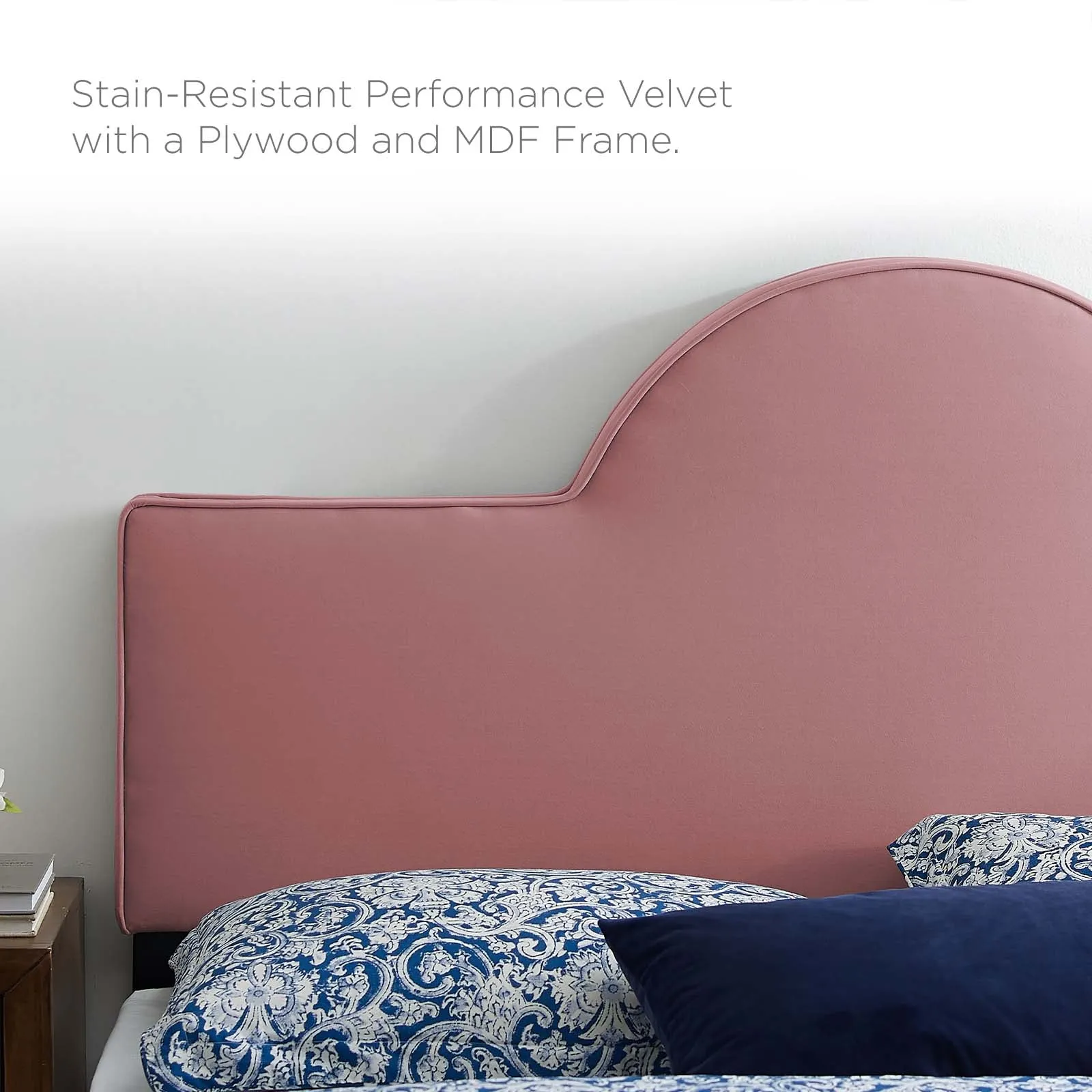 Dawn Performance Velvet Headboard