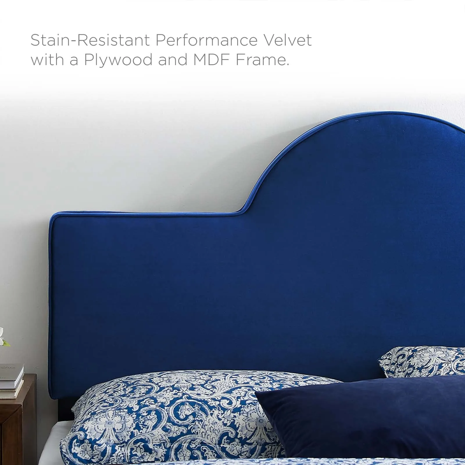 Dawn Performance Velvet Headboard