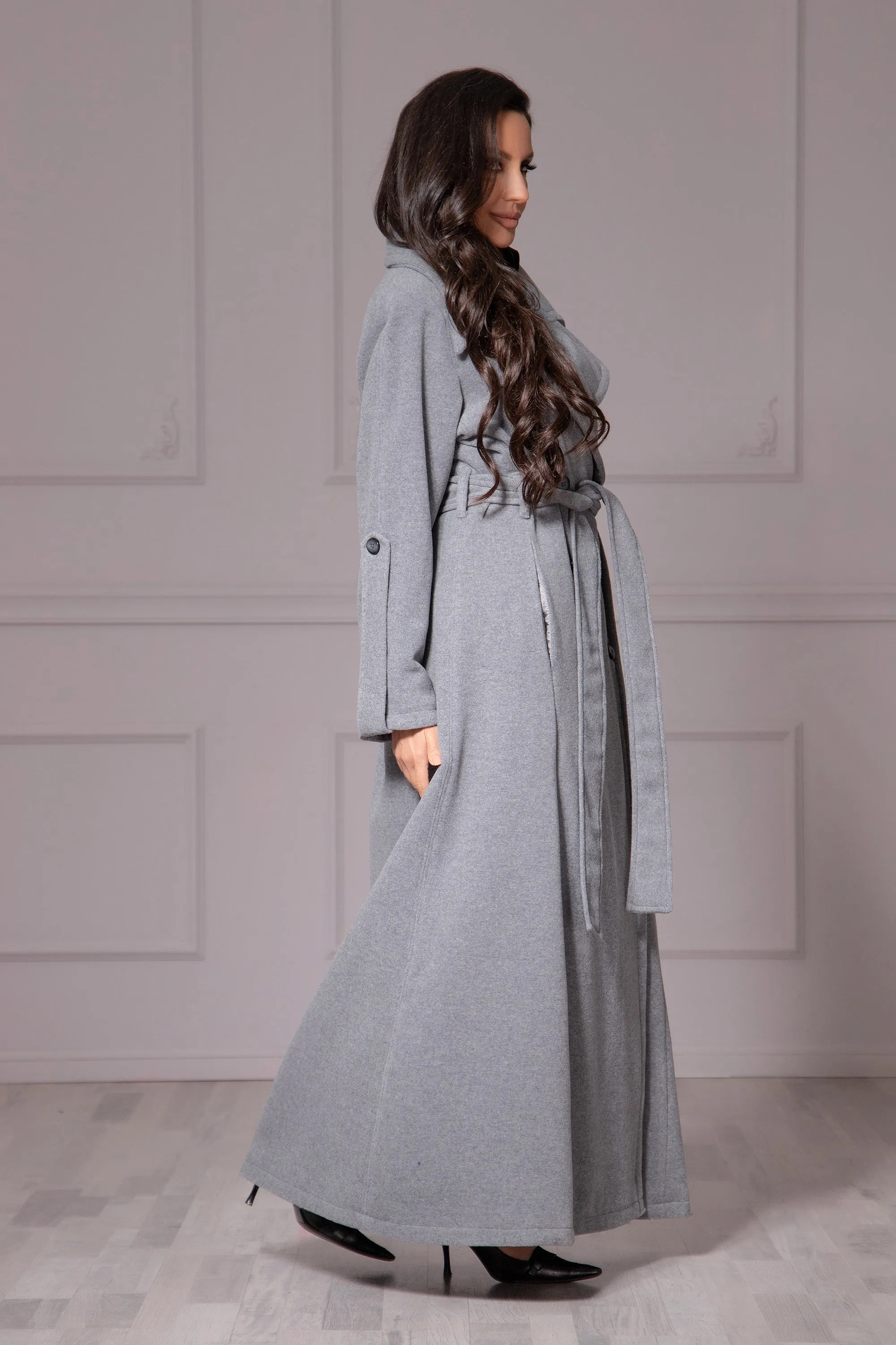 DETAILS MAXI COAT