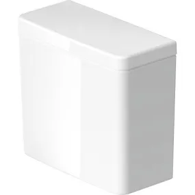 Duravit Toilet Tank Only, Left Lever, White 09442100U3