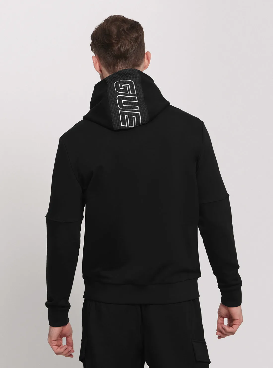 Eco Black Zubin Hoodie Jumper