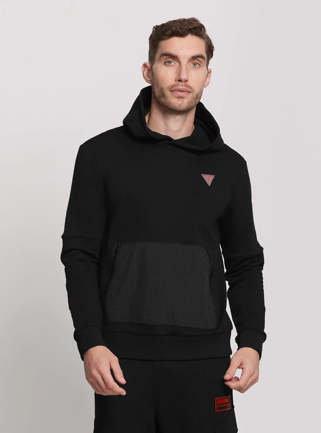 Eco Black Zubin Hoodie Jumper