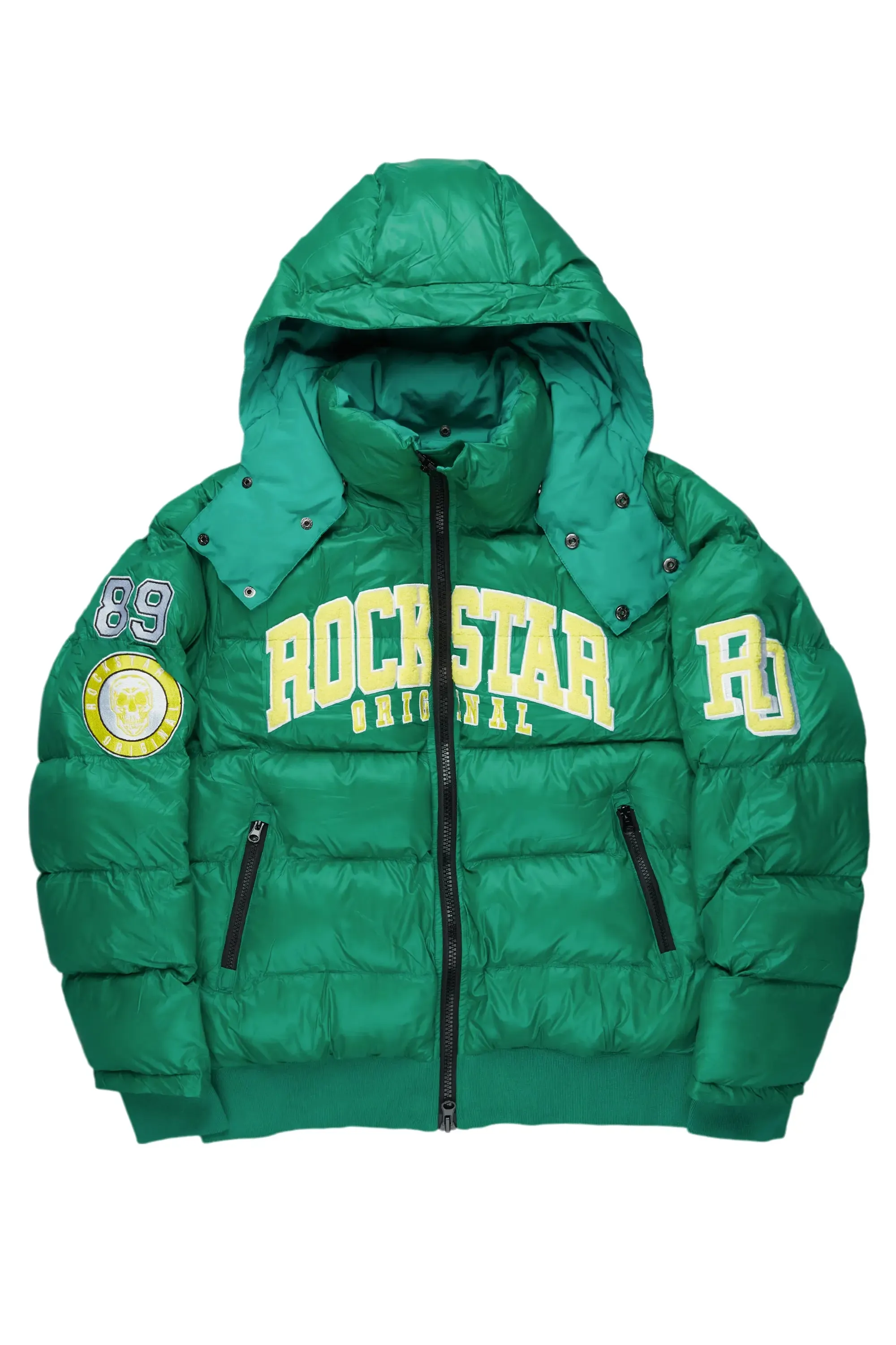 Esmeralda Green Puffer Jacket