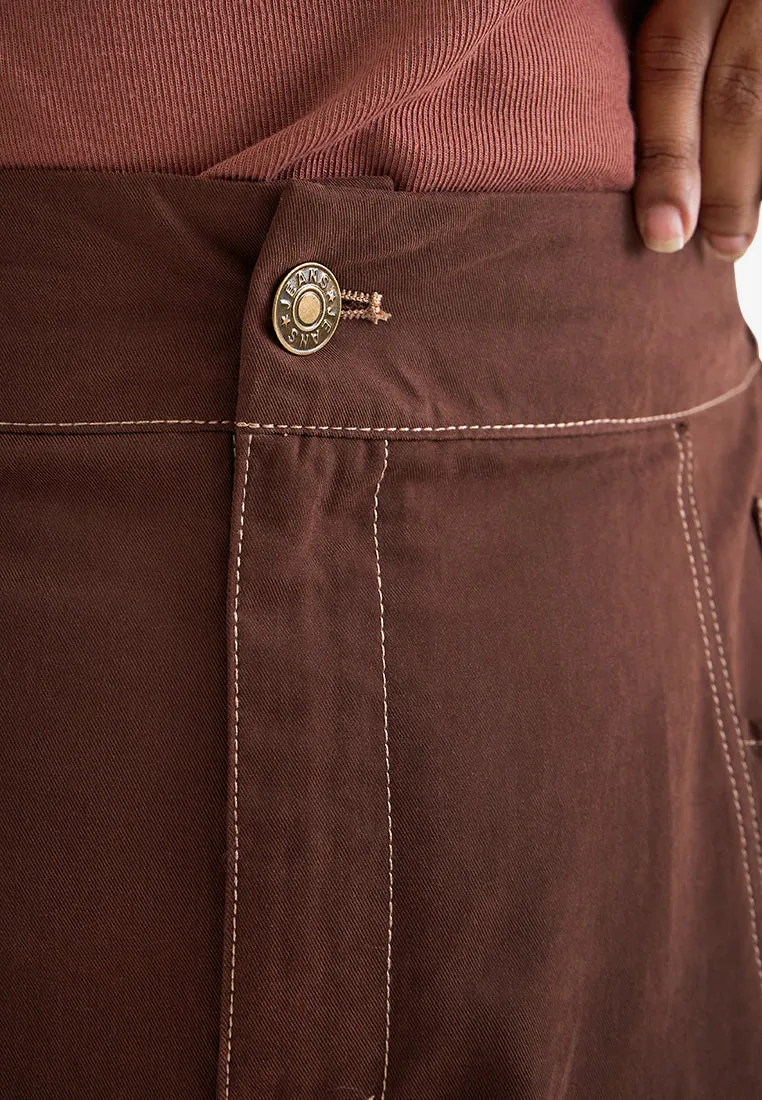 Farina Cargo Front Pocket Skirt