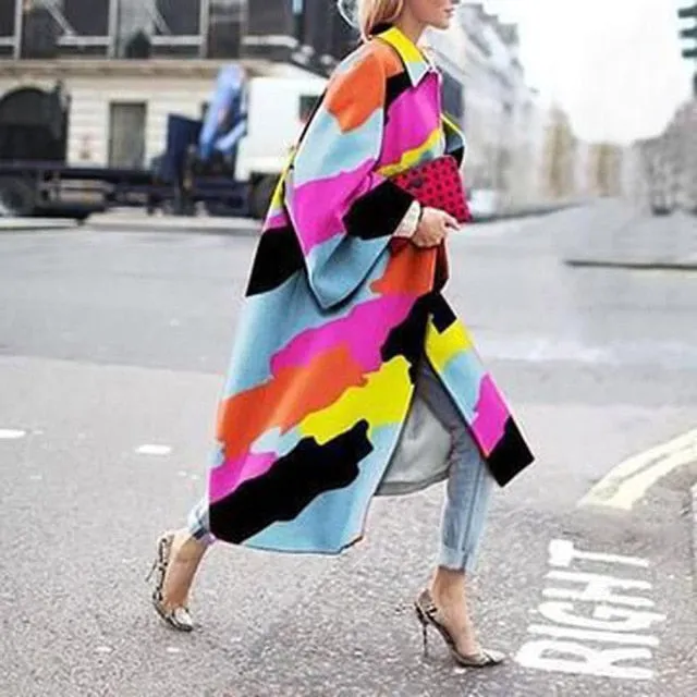 Fashion Retro Long Outerwear