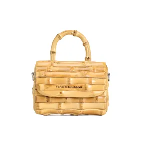 Feng Chen Wang  Raw Bamboo Roots Mini Bag