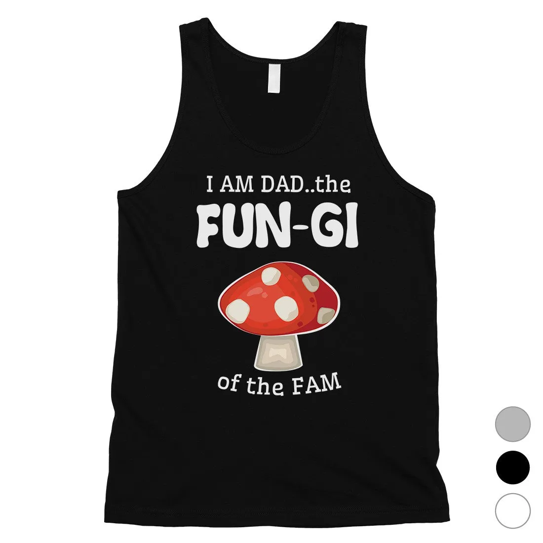 Fungi Dad Mushroom Mens Fatherly Humor Sleeveless Top Gift For Dad