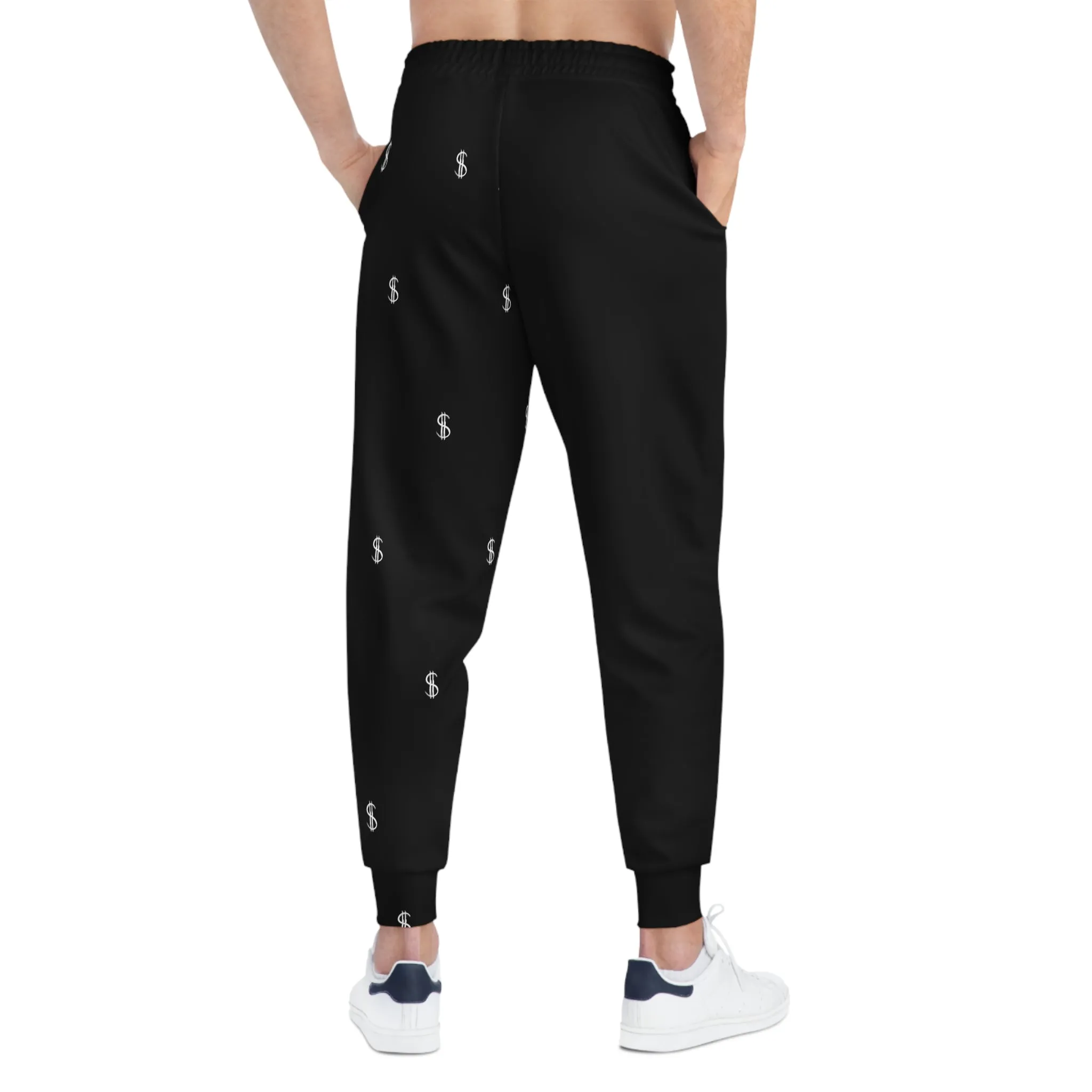 Funny Money Joggers | Athletic Sweatpants for Casual Wear, Fitness, Gym, Gifts, Black Pants for Comfort