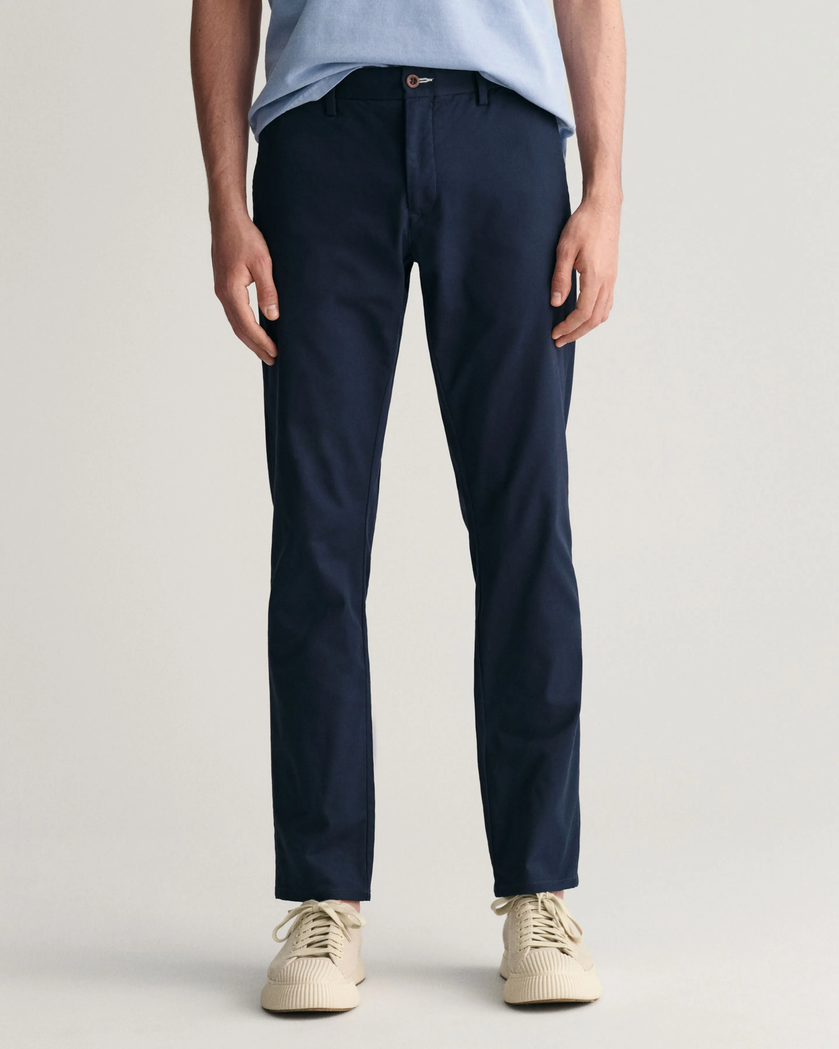 GANT - Slim Fit Tech Prep™ Chinos in Dark Marine Blue 1505220 410