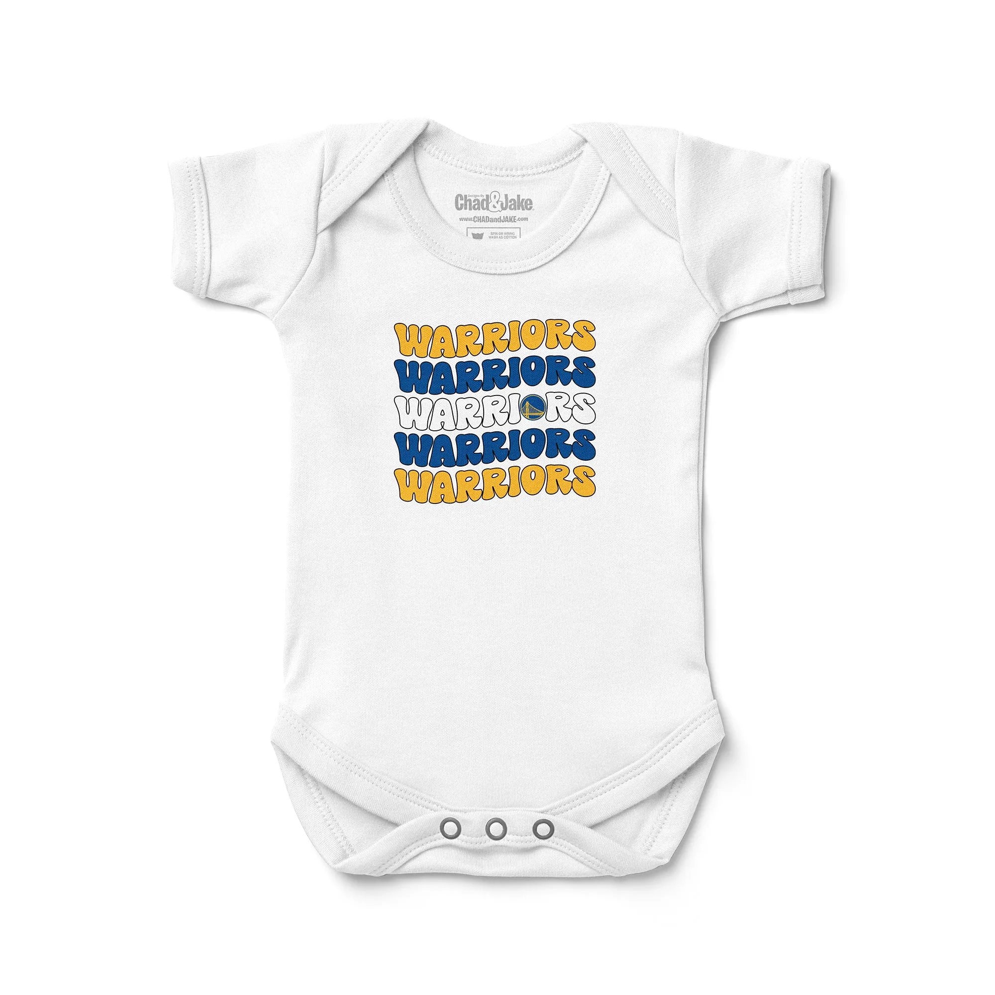 Golden State Warriors "Groovy" Bodysuit