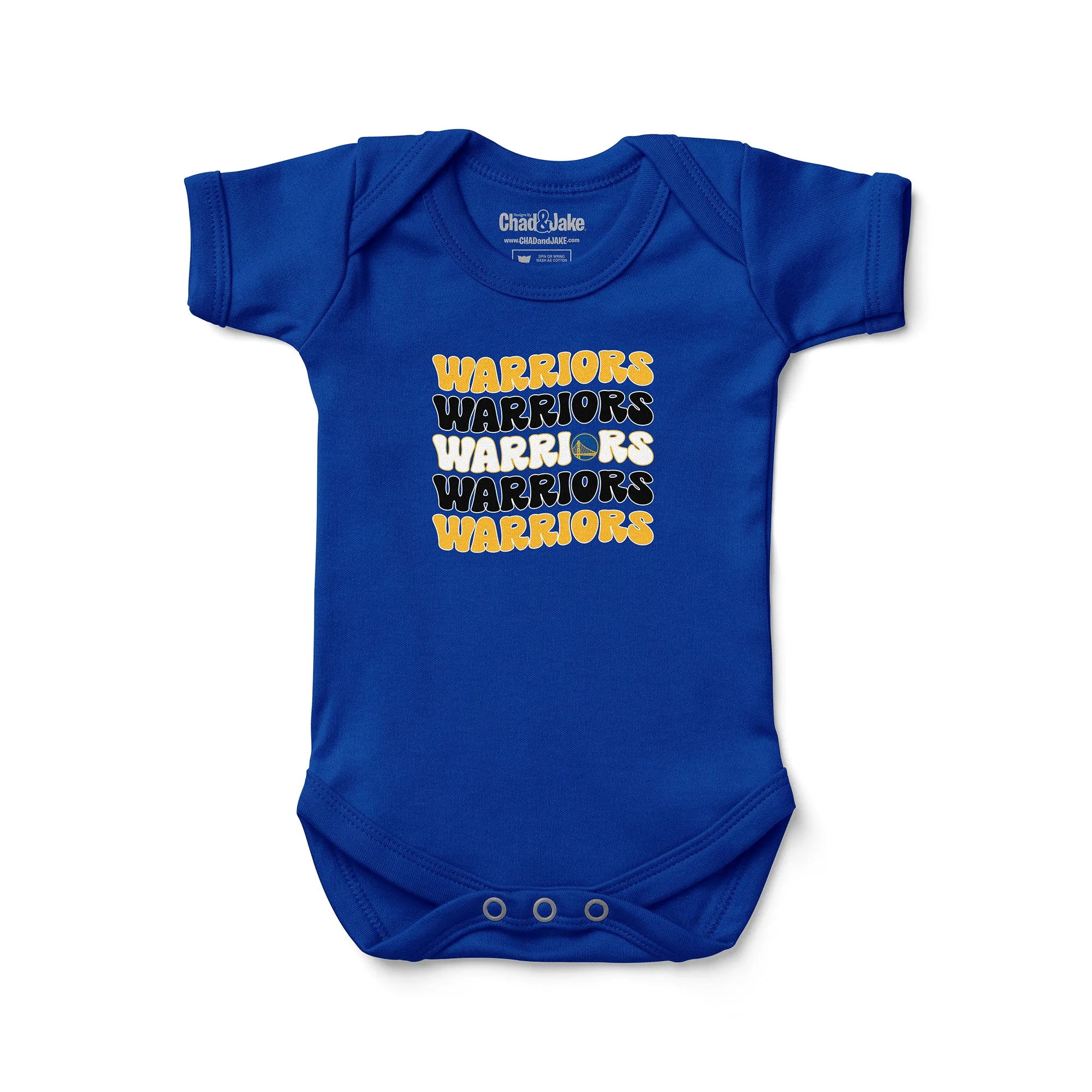 Golden State Warriors "Groovy" Bodysuit