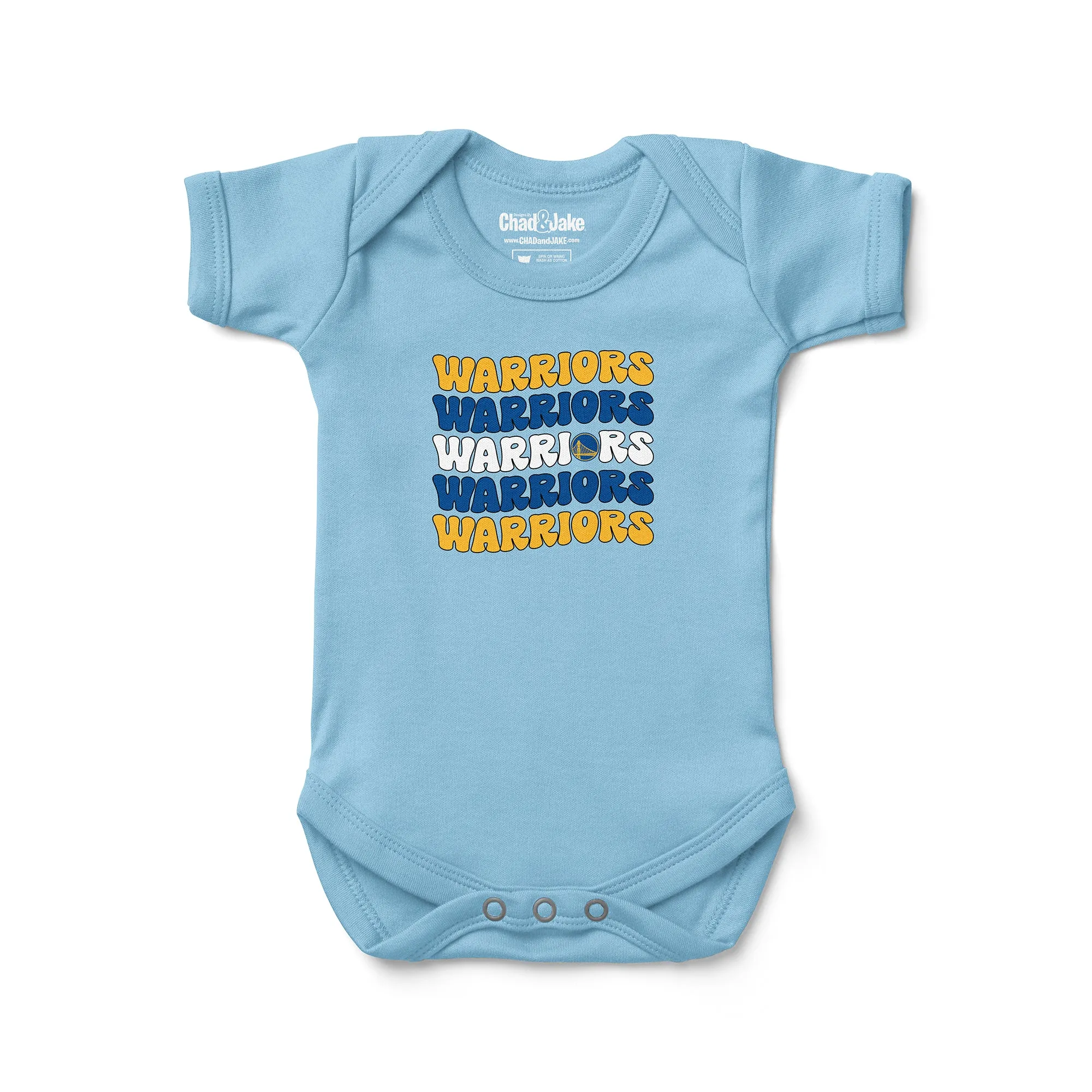 Golden State Warriors "Groovy" Bodysuit