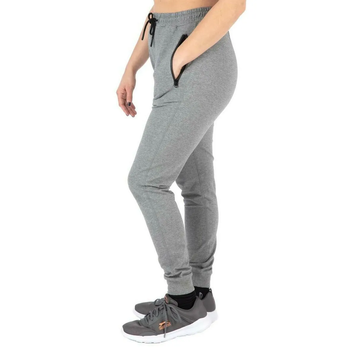 Grey/Black Tatami Ladies Logo Joggers