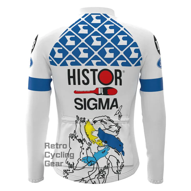 Hstor Fleece Retro Long Sleeves Jerseys