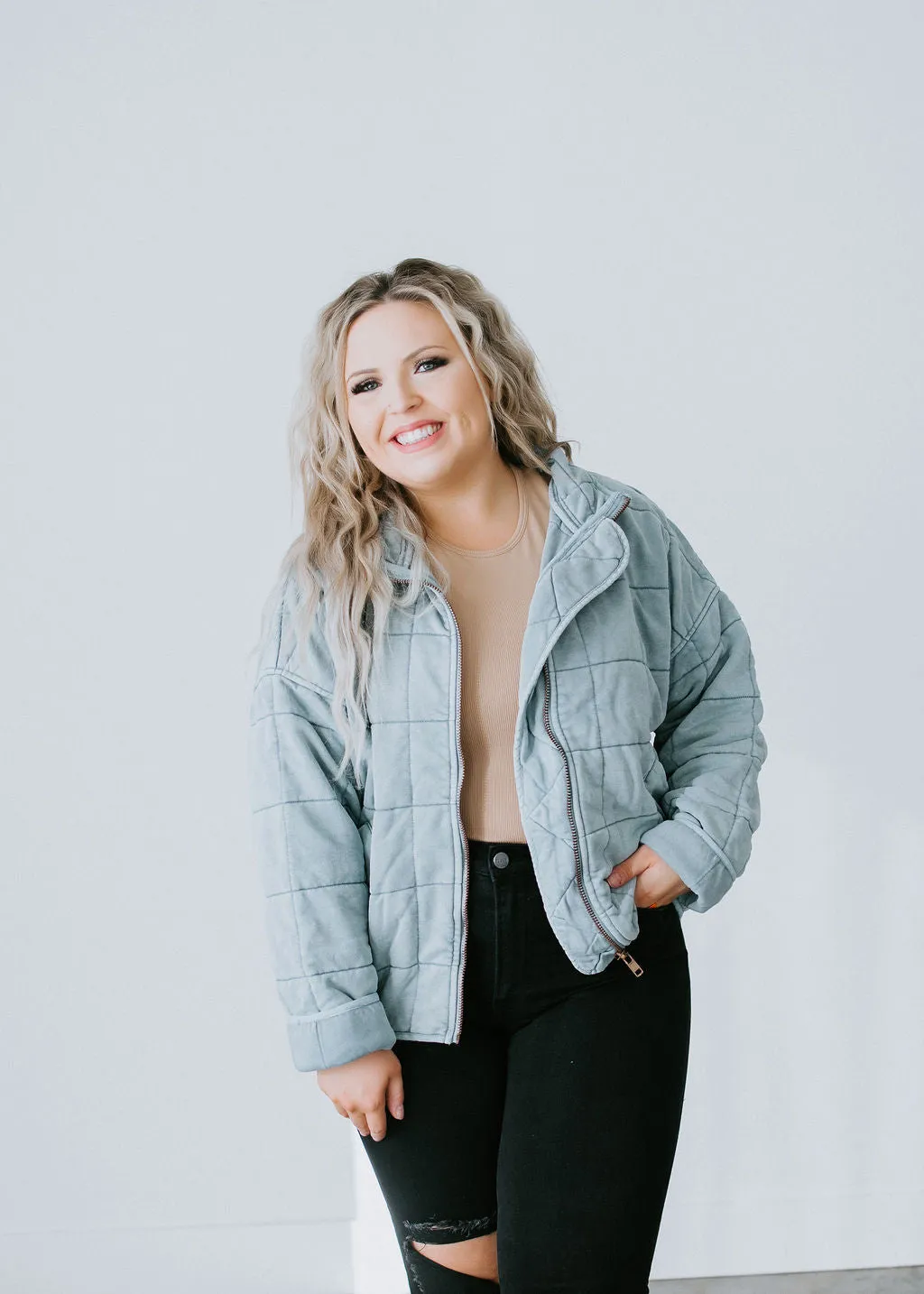 Influencer Lifestyle Quilted Jacket