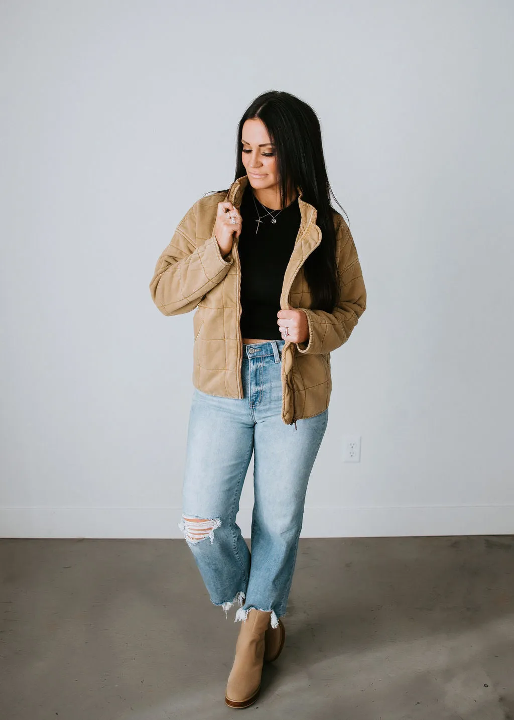 Influencer Lifestyle Quilted Jacket