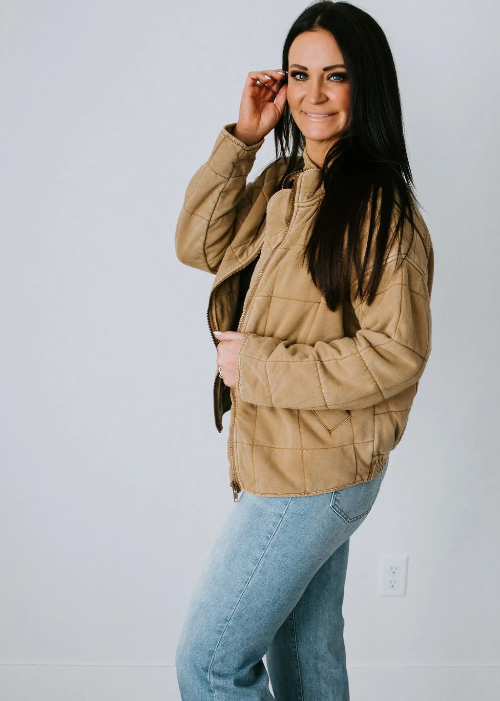 Influencer Lifestyle Quilted Jacket